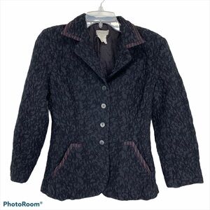 𝅺ARMAND Ventilo Textured Wool Silk Blazer Size Euro 42